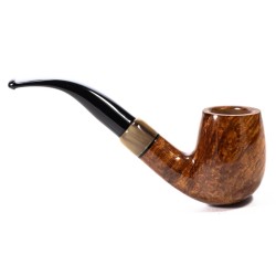 Pipe Chacom Olive Horn Smooth Mod. 42 Bent Billiard