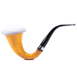 Pipa CPW Calabash Liscia Cap in Schiuma