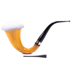 Pipe CPW Calabash Smooth Meerschaum Cap