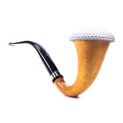 Pipe CPW Calabash Smooth Meerschaum Cap
