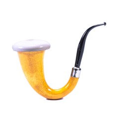 Pipe CPW Calabash Smooth Meerschaum Cap