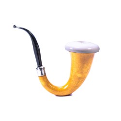 Pipe CPW Calabash Smooth Meerschaum Cap