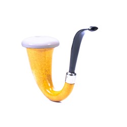 Pipe CPW Calabash Smooth Meerschaum Cap