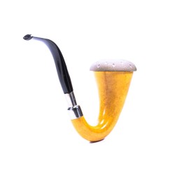 Pipe CPW Calabash Smooth Meerschaum Cap