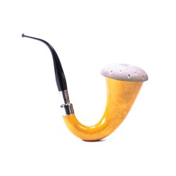 Pipe CPW Calabash Smooth Meerschaum Cap