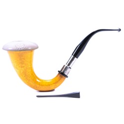 Pipe CPW Calabash Smooth Meerschaum Cap