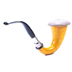 Pipe CPW Calabash Smooth Meerschaum Cap