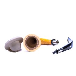 Pipe CPW Calabash Smooth Meerschaum Cap