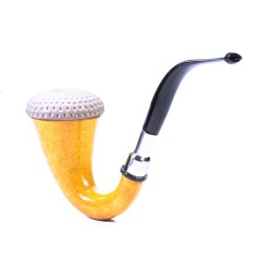 Pipe CPW Calabash Smooth Meerschaum Cap