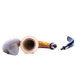 Pipe CPW Calabash Smooth Meerschaum Cap
