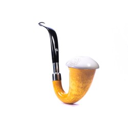 Pipe CPW Calabash Smooth Meerschaum Cap