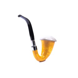 Pipe CPW Calabash Smooth Meerschaum Cap