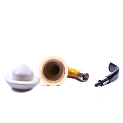 Pipe CPW Calabash Smooth Meerschaum Cap