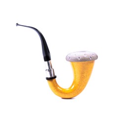 Pipe CPW Calabash Smooth Meerschaum Cap
