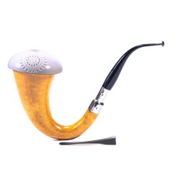 Pipe CPW Calabash Smooth Meerschaum Cap