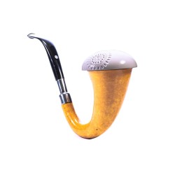 Pipe CPW Calabash Smooth Meerschaum Cap