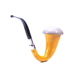 Pipe CPW Calabash Smooth Meerschaum Cap