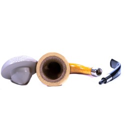 Pipe CPW Calabash Smooth Meerschaum Cap