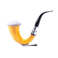 Pipe CPW Calabash Smooth Meerschaum Cap