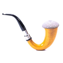 Pipe CPW Calabash Smooth Meerschaum Cap
