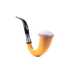 Pipe CPW Calabash Smooth Meerschaum Cap