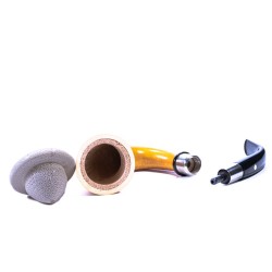 Pipe CPW Calabash Smooth Meerschaum Cap