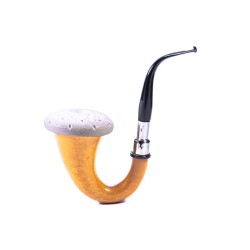 Pipe CPW Calabash Smooth Meerschaum Cap