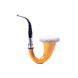 Pipe CPW Calabash Smooth Meerschaum Cap