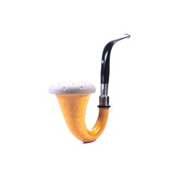 Pipe CPW Calabash Smooth Meerschaum Cap