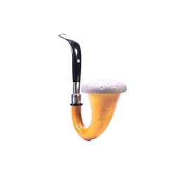 Pipe CPW Calabash Smooth Meerschaum Cap