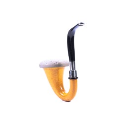 Pipe CPW Calabash Smooth Meerschaum Cap