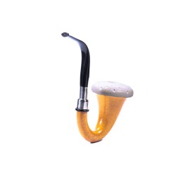 Pipe CPW Calabash Smooth Meerschaum Cap