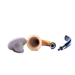 Pipe CPW Calabash Smooth Meerschaum Cap