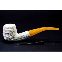 Pipa in Schiuma di Mare Lubinski Quarter Bent Pot