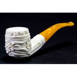 Pipa in Schiuma di Mare Lubinski Quarter Bent Pot