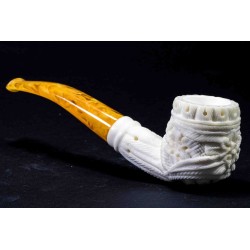 Pipa in Schiuma di Mare Lubinski Quarter Bent Pot