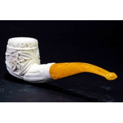 Pipa in Schiuma di Mare Lubinski Quarter Bent Pot