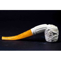 Pipa in Schiuma di Mare Lubinski Quarter Bent Pot