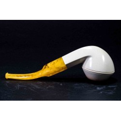 Meerschaum Pipe Lubinski B 236 Bent Rhodesian