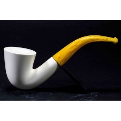 Meerschaum Pipe - Bent Dublin