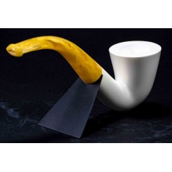Meerschaum Pipe Lubinski B 217 Bent Dublin