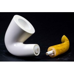 Meerschaum Pipe Lubinski B 217 Bent Dublin