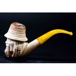 Meerschaum Pipe - Bent