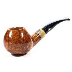 Pipa Chacom Olive Horn Liscia Mod. 871 Bent Apple