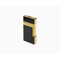 Accendino S.T. Dupont Slimmy Nero e Dorato