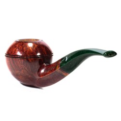 Pipe Santambrogio Red Smooth Bent Rhodesian