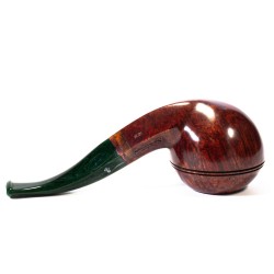 Pipe Santambrogio Red Smooth Bent Rhodesian