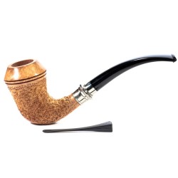 Pipe Ser Jacopo Rusticated Natural R2 Bent Bulldog