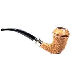 Pipe Ser Jacopo Rusticated Natural R2 Bent Bulldog
