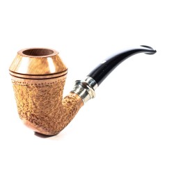Pipe Ser Jacopo Rusticated Natural R2 Bent Bulldog